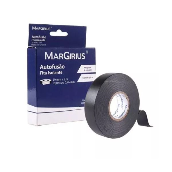 MARGIRIUS FITA AUTOFUSÃO 19MM X 5M