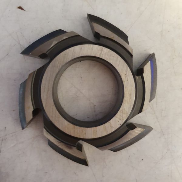 Fresa para molduras 72mm X 12mm 6 Asas Aço Fepam 
