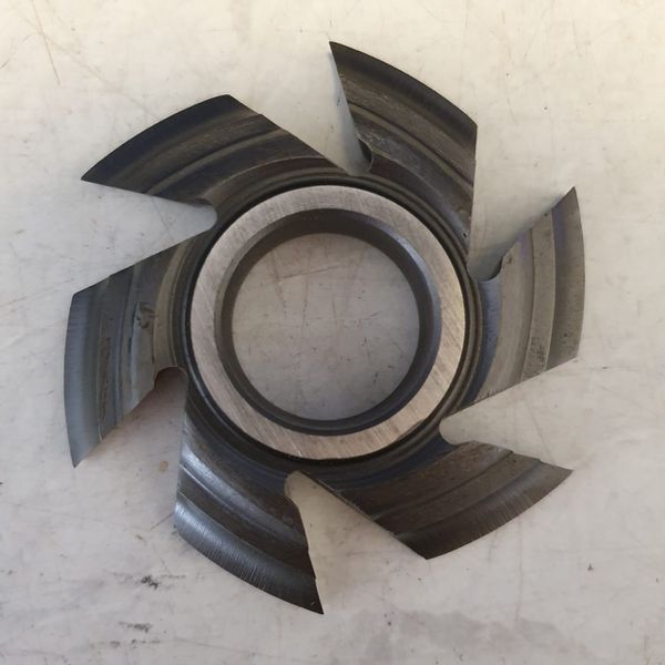 Fresa Para Molduras 90mm X 16mm 6 Asas Em Aço Fepam