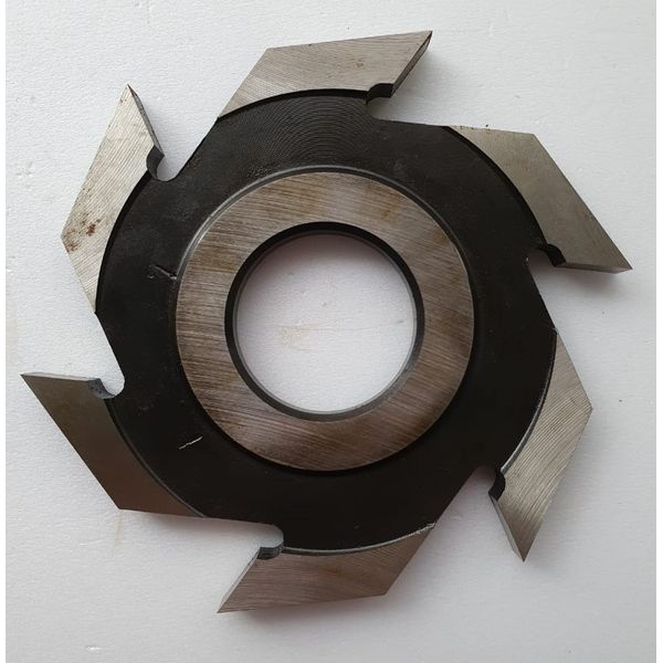 Fresa Canal Reto / Rebaixe 100mm X 6mm 6 Asas Aço Fepam
