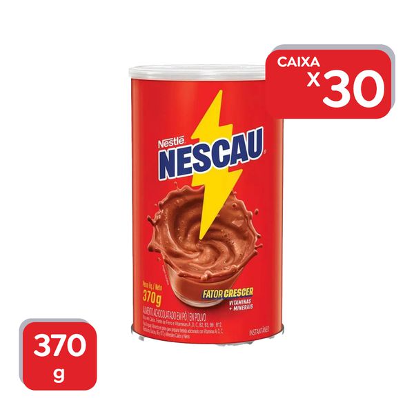 Achocolatado Em Pó Nescau 370g - 30x370g