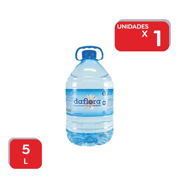 Água Mineral Daflora Sem Gás - 1x5L