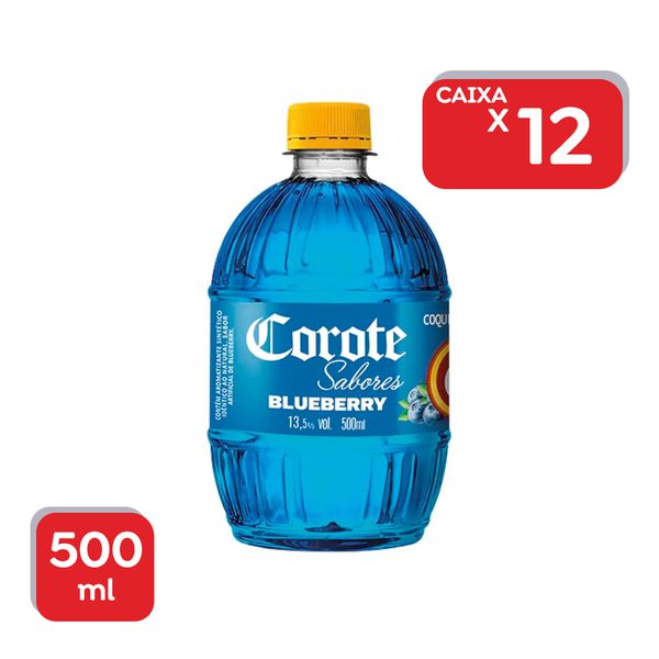 Coquetel Corote Blueberry 500ml - 12x500ml.