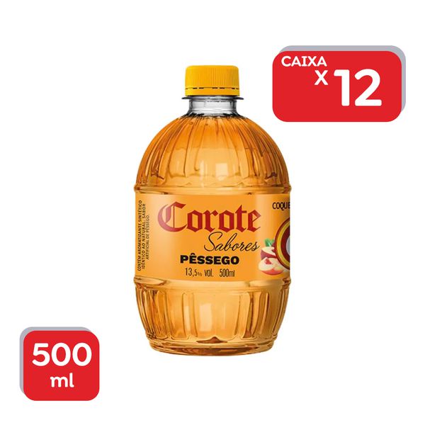 Coquetel Corote Pêssego 500ml - 12x500ml.