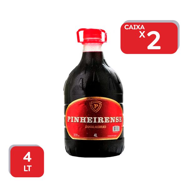 Coquetel Pinheirense Tinto Suave 4L. - 2x4L.