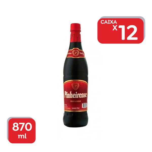 Coquetel Pinheirense Tinto Suave 870ml - 12x870ml.