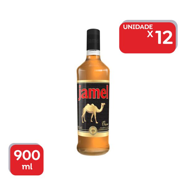 Aguardente Jamel Ouro 900ml - 12x900ml.