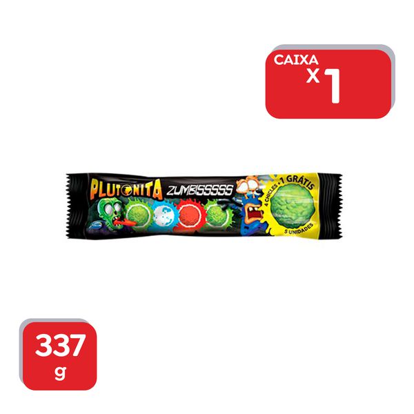 Chicle Plutonita Zumbiss Arcor 337g