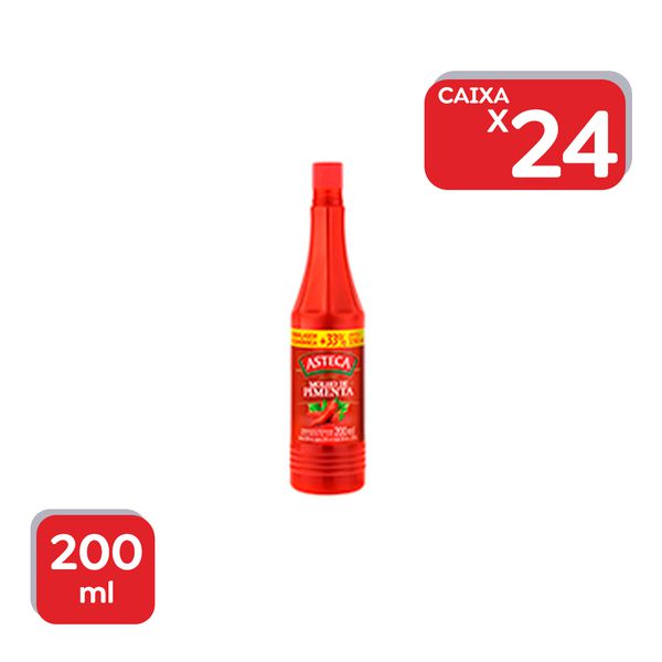 Molho de Pimenta Asteca 200ml - 24x200ml
