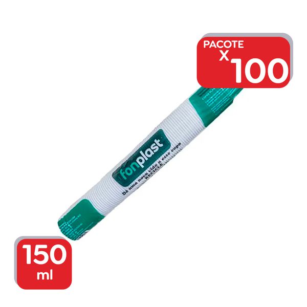 Copo Descartável Fonplast 150ml - 25x100Un