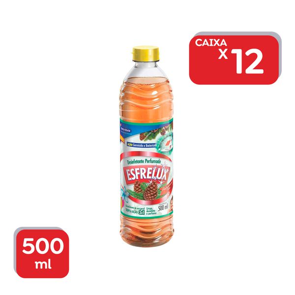 Desinfetante Esfrelux Pinho 500ml - 12x500ml