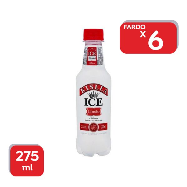 Ice Kislla Limão 275ml - 6x275ml.
