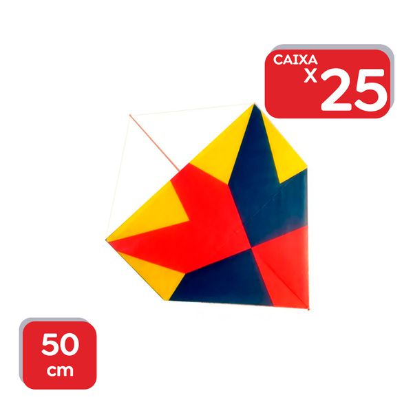 Pipa Colorida 50cm - 1x25Un