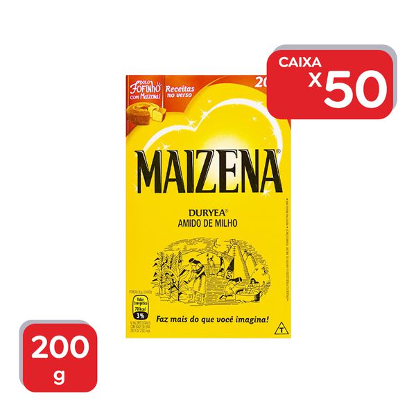 Amido de Milho Maizena 200g - 50x200g 