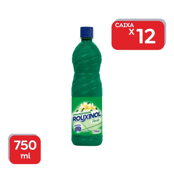 Cera Líquida Verde Perfumada Rouxinol - 12x750ml.