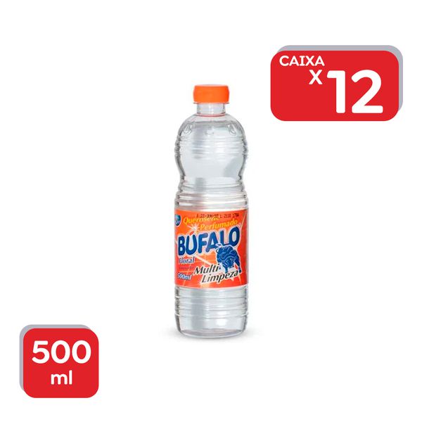 Querosene Búfalo Perfumado Floral 500ml - 12x500ml