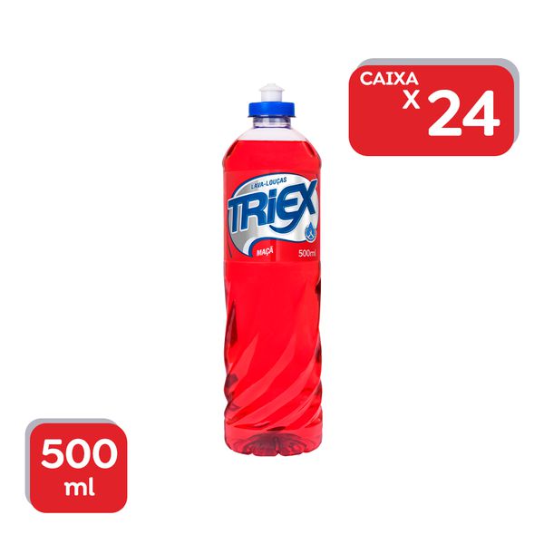 Detergente Líquido Triex Maça 500ml - 24x500ml.