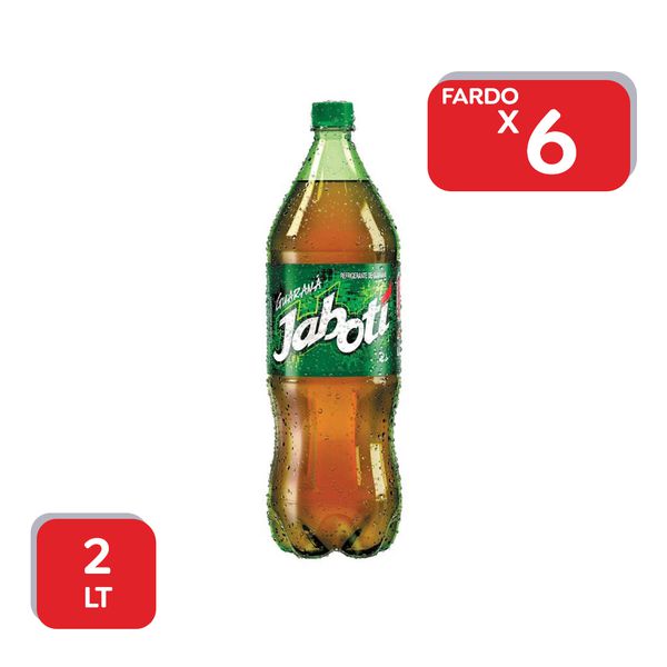 Refrigerante Jaboti Guaraná Pet 2L. - 6x2L.