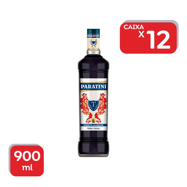 Vermouth Paratini Tinto 900ml - 12x900ml.