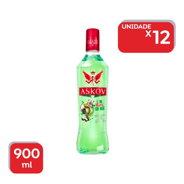 Vodca Askov Kiwi 900ml - 12x900ml.