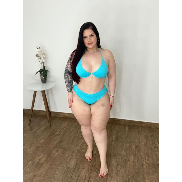 Biquíni Plus Size Aro Único Fio Duplo Paraiso 0107.39