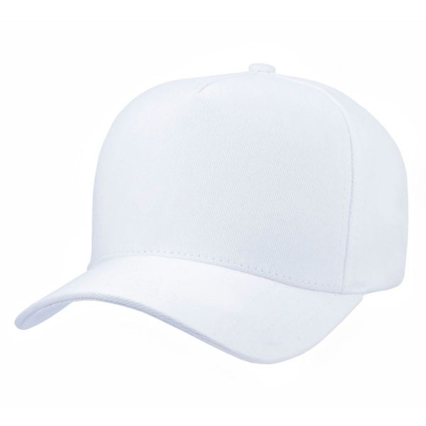 Boné Branco Snapback 5 Paineis 