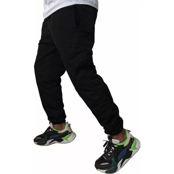 Calça De Tactel Jogger Preta
