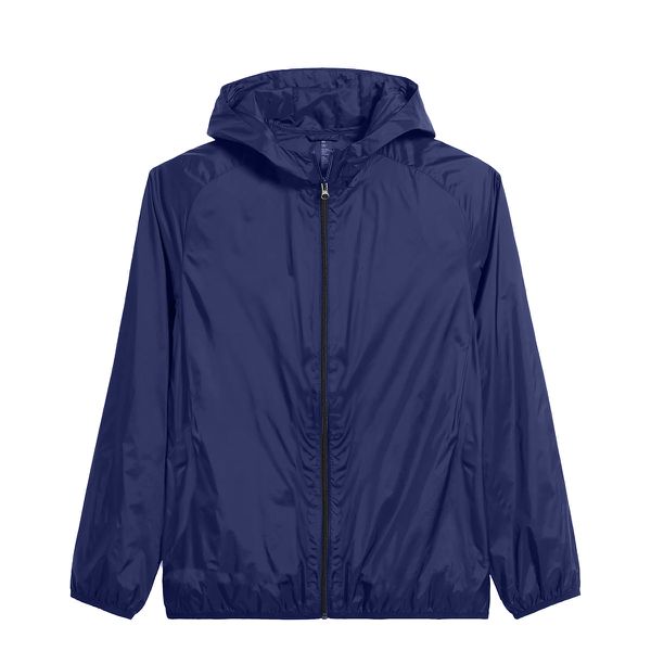 Jaqueta Corta Vento Impermeável Masculina Azul Marinho