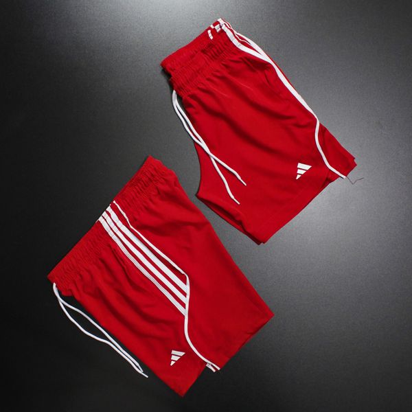 BERMUDA ELASTANO - VERMELHO