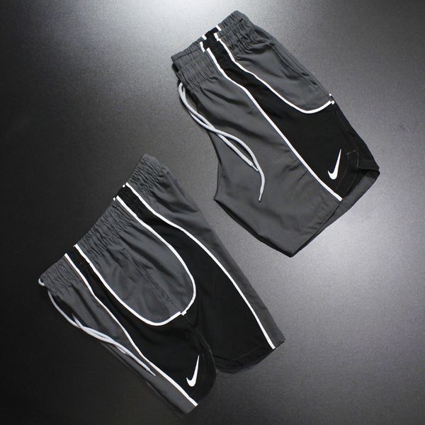 BERMUDA ELASTANO - CHUMBO C/ PRETO