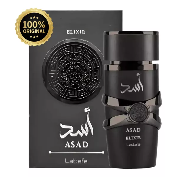 Perfume Árabe Asad Elixir Lattafa 100ml