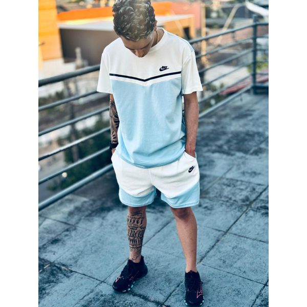 Conjunto nike Verao Azul bb/Branco