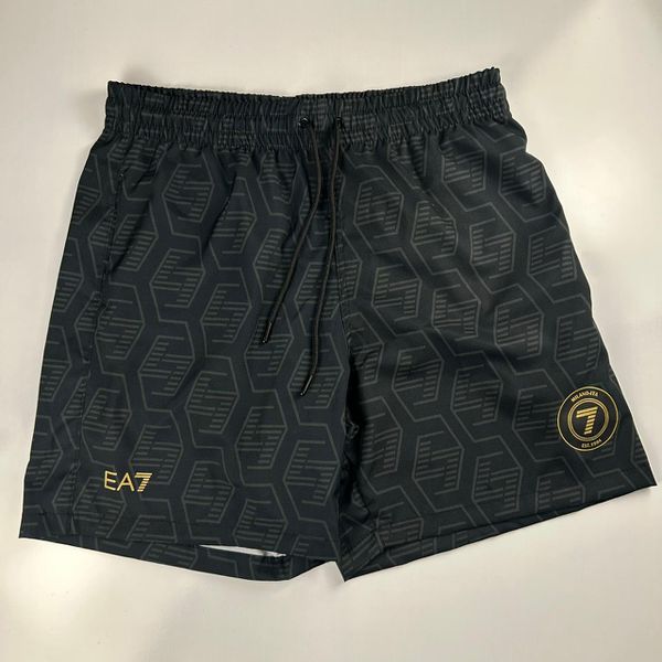 Bermuda Tactel Armani EA7 Preta