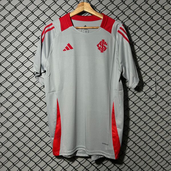 Camisa Internacional de treino cinza 25/26 Fan Lisa