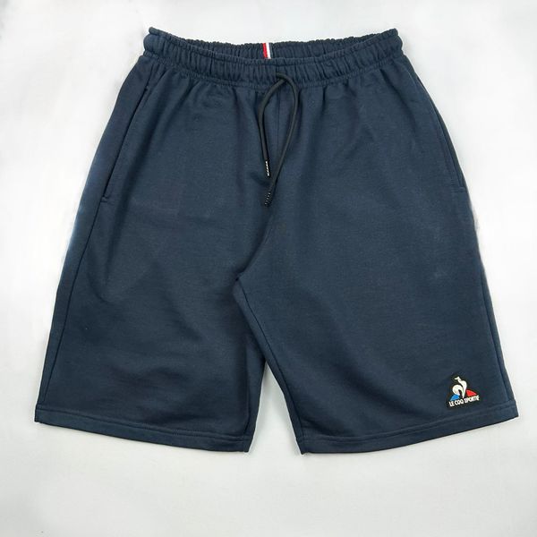 bermuda de moletom azul le coq