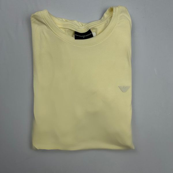 Camisa Peruana Armani Off White Simbolo Pequeno 