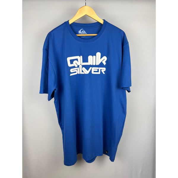 Camisa Quiksilver Azul Escrita 