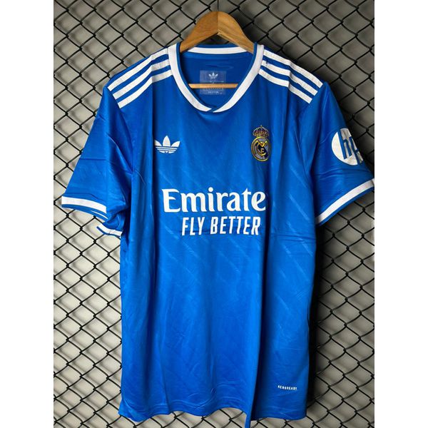 Camisa Real Madrid 25/26 Away Fan Lisa