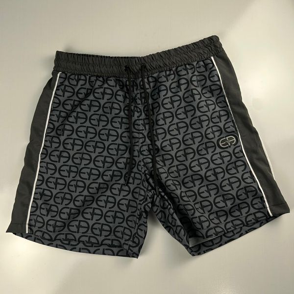 Bermuda Tactel Emporio Armani Cinza