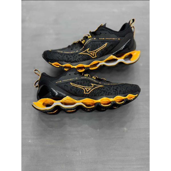 Tênis Mizuno Wave Prophecy 13 Preto/laranja