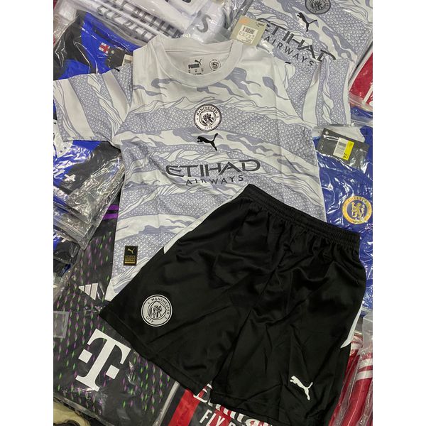 Conjunto Infantil Manchester City 24/25 Edição especial