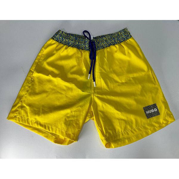 Bermuda Tactel Hugo Boss Amarela