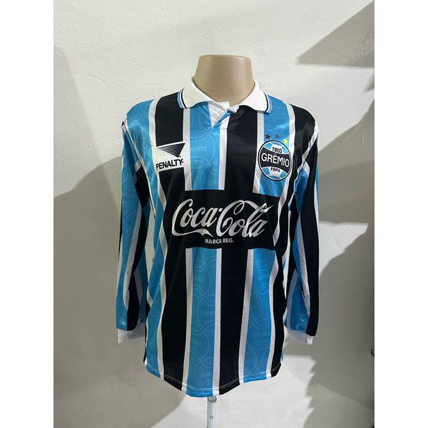 Camisa Grêmio Libertadores 1995 Manga Longa Jardel Nº16 