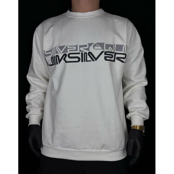 Moletom s/capuz off white quiksilver