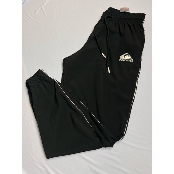 Calça Tactel quiksilver preta 