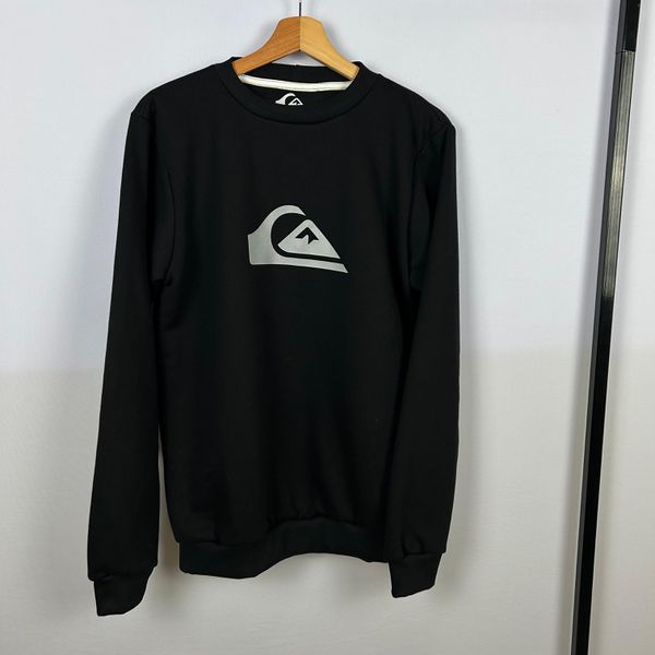Moletom S/ Capuz - Quiksilver Preto