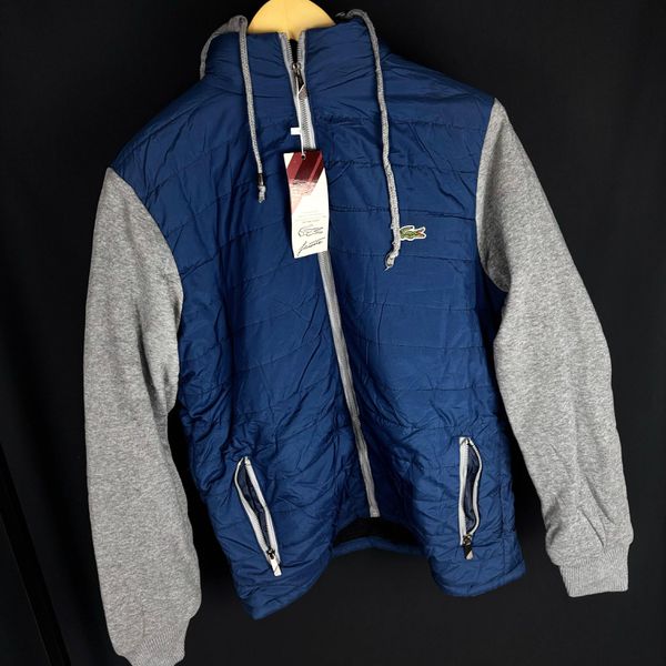 Jaqueta Lacoste Azul/Cinza