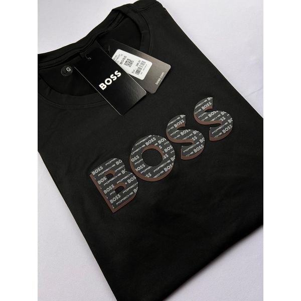 Camisa Peruana Boss Porsche Preta Escrita