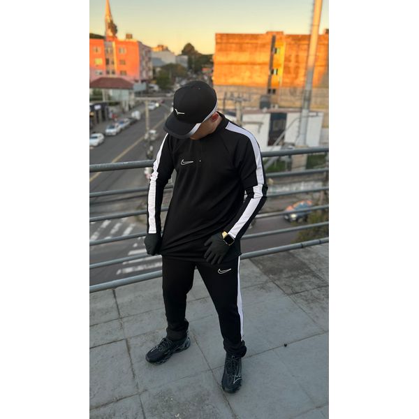 Conjunto Termo Dry Nike Preto
