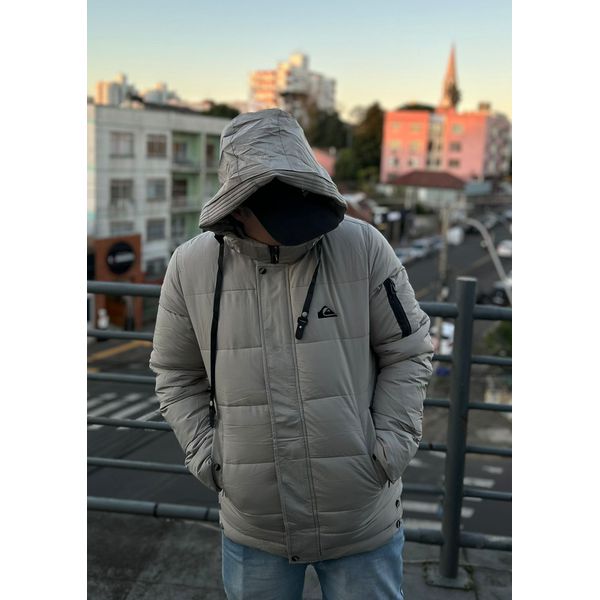 Bobojaco - Quiksilver - Cinza Claro